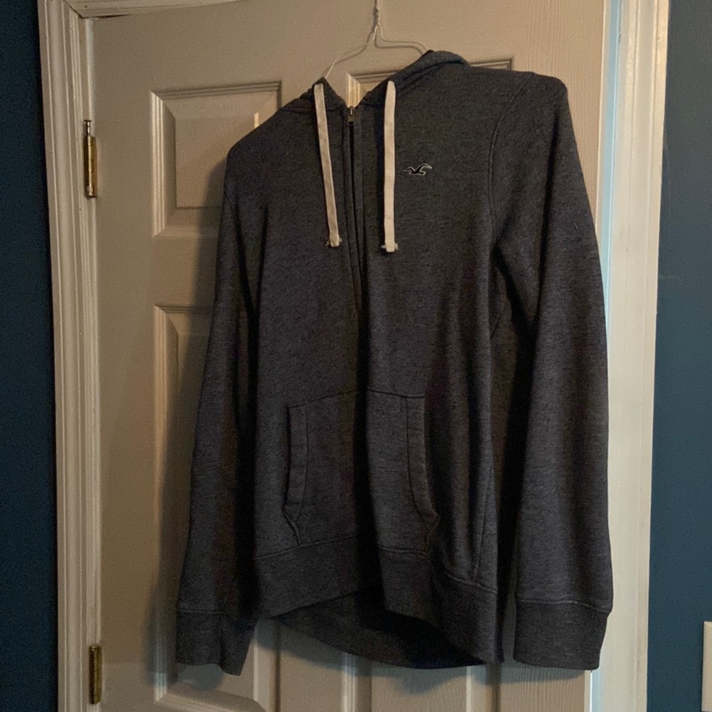 Gray Hollister Sweater